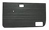 Door Panels for 1988-1989 Ford Ranger Standard Cab, Bronco II [Sierra Vinyl, Charcoal] - image 1