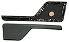 Door Panel Inserts for 1973-1979 Ford F-100, 1975-1979 Ford F-150 [Sierra, Charcoal] - image 1