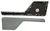 Door Panel Inserts for 1973-1979 Ford F-100, 1975-1979 Ford F-150 [Montana, Gray] - image 1