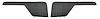 Door Panel Inserts for 1973-1979 Ford F-100, 1975-1979 Ford F-150 [Sierra, Charcoal] - image 1