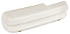 Standard Armrest Pad for 1971-1973 Ford Mustang [Left/Driver Side, White] - image 1