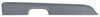 Standard Armrest Pad for 1987-1993 Ford Mustang With Power Windows [Left/Driver Side, Dark Gray] - image 3