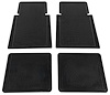 Black Rubber Floor Mats Fits Select 1960-1981 Buick, Chevrolet, GMC, Oldsmobile, Pontiac Models