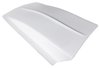 Fiberglass Z28 Style Cowl Induction Hood Scoop, 4 in. H [White] - image 2
