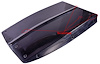 *BLEMISHED Fiberglass Z28 Cowl Scoop 2 1/2 in. H x 29 1/4 in. W x 42 in. L - image 1