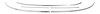 Front Windshield Molding Set for 1967-1969 Chevrolet Camaro, Pontiac Firebird Coupe - image 1