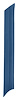 Pillar Post Pad for 1967-1968 Ford Mustang [Left/Driver Side, Blue] - image 1