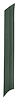 Pillar Post Pad for 1967-1968 Ford Mustang [Left/Driver Side, Ivy Gold] - image 1