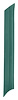 Pillar Post Pad for 1967-1968 Ford Mustang [Left/Driver Side, Aqua] - image 1