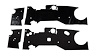 Interior Firewall Insulation Pad for 1973-1979 Ford F100, F250, F350, 1975-1979 Ford F150 Trucks w/No A/C, OE-Style - image 1