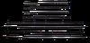 Complete Window Guide Felt Kit for 1964 Chevrolet Chevelle Convertible [8-Piece Original Style Material] - image 2