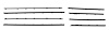Complete Window Guide Felt Kit for 1965 Chevrolet Chevelle Convertible [8-Piece Original Style Material] - image 1