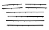 Complete Window Guide Felt Kit for 1966-1967 Chevrolet Chevelle 2-Door Convertible [8-Piece Original Style Material]