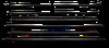 Complete Window Guide Felt Kit for 1969 Chevrolet Chevelle Convertible [8-Piece Replacement Style Material] - image 2
