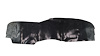 Interior Firewall Insulation Pad Fits Select 1967-1974 Buick, Chevrolet, Pontiac Models, w/Mounting Clips [with A/C] - image 1