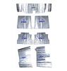 Ulta-Mat Floor Heat & Sound Deadener Kit for 1967-1969 Chevy Camaro, Pontiac Firebird [7-Piece] - image 1