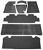 Under Carpet Sound Deadener Kit, OE-Style Fits Select 1964-1967 Buick, Chevrolet, Oldsmobile, Pontiac [7-Piece ] - image 1