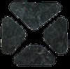 Hood Insulation Pad Kit for 1968-1969 Chevrolet Chevelle, El Camino, w/ Standard or SS Hood [4-Piece] - image 2