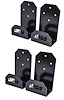 Jeep Door Hangers for CJ YJ TJ LJ JK JKU JL & JT Gladiator [Set of 4] - image 1