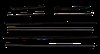 Window Guide Felt Kit for 1968-1969 Chevy Camaro, Pontiac Firebird Coupe/HT w/Deluxe Interior [8-Piece Original Style Material] - image 2