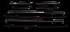 Window Guide Felt Kit for 1968-1969 Chevy Camaro, Pontiac Firebird Convertible w/Deluxe Int. [8-Piece Original Style Material] - image 2