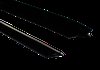 Window Guide Felt Kit for 1970-1981 Chevy Camaro, Pontiac Firebird w/o Special Ext. Door Moldings [4-PC Original Style Material] - image 3