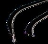 Window Guide Felt Kit for 1955-1959 (2nd Series) Chevrolet & GMC Trucks, w/o Vent Window, Original Style Material [4-Piece] - image 3