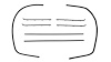 Window Guide Felt Kit for 1960-1963 Chevrolet & GMC Trucks w/o Metal Frame, Original Style Material [8-Piece]