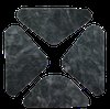 Hood Insulation Pad Kit for 1962-1965 Chevy II Nova [4-Piece] - image 2