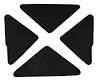 Hood Insulation Pad Kit for 1966-1967 Chevy II Nova [4-Piece] - image 1