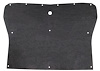 Hood Insulation Pad for 1967-1968 Cadillac Calais, Comm. Chassis, DeVille, Fleetwood Brougham/60 Special/75, w/clips [1-Piece] - image 1