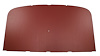 Press Fiberboard Headliner for 1967-1972 Ford F-100, F-250, F-350 Truck Standard Cab Trucks, OE-Style [Medium Red] - image 1