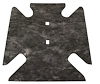 Hood Insulation Pad for 1958 Chevrolet Bel Air, Biscayne, Brookwood, Del Ray, Impala, Yeoman [1-Piece] - image 1