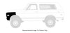Front Fender, Front Section Patch Panel for 1967-1972 Chevrolet & GMC Trucks, Blazer, Jimmy, Suburban [Left/Driver Side] - image 4