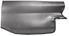 Rear Quarter Patch Panel, Rear Section for 1959 Chevy Bel Air, Biscayne, El Camino, Impala Except Wagon [Left/Driver Side] - image 1