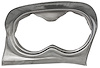 Front Fender Inner Headlight Panel for 1958 Chevy Bel Air, Biscayne, Delray, Impala, and Station Wagon [Left/Driver Side] - image 1