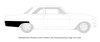 Rear Quarter Patch Panel, Lower Rear for 1962-1965 Chevrolet Chevy II [Right/Passenger Side] - image 2