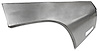 Rear Quarter Patch Panel, Rear Section for 1974-1977 Chevy Monte Carlo [Left/Driver Side] - image 1