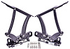 Billet Aluminum Hood Hinges for 1963-1964 Chevrolet Bel Air, Biscayne, Impala [Lightweight Hood] - image 1