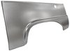 Quarter Panel Skin for 1966-1977 Ford Bronco w/Round Fuel Filler Hole, Bare Steel [Left/Driver Side] - image 2