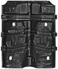 Complete Floor Pan w/o Inner Rockers Fits Select 1968-1969 Buick, Chevrolet, Oldsmobile, Pontiac A-Body Models - image 4