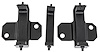 Radiator Conversion Mount Kit for 1964-1967 Pontiac GTO [2/3-Row Radiator to Heavy-Duty 4-Row Radiator] - image 1