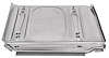 Bucket Seat Reinforcement Pan for 1964-1968 Ford Mustang Coupe/Fastback, 1967-1968 Mercury Cougar Coupe [Right/Passenger Side] - image 1