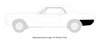 Lower Rear Quarter Patch Panel for 1964-1966 Ford Mustang [Left/Driver Side] - image 2