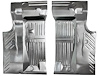 Trunk Floor Pan Set Fits Select 1968-1970 Mopar B-Body Models [Left/Driver & Right/Passenger Sides] - image 1