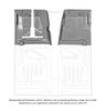 Front Floor Pan Set Fits Select 1967-1976 Mopar A-Body Models, 1/4 Sections [Left/Driver & Right/Passenger Sides] - image 4