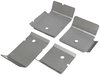 Bucket Seat Bracket Set Fits Select 1966-1970 Mopar Dodge, Plymouth B-Body [4-pc Set] - image 2