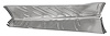 Trunk Floor Extension Filler Panels for 1970-1976 Plymouth Duster, Dodge Demon, Dart Sport [Left/Driver Side & Right/Pass. Sides - image 1