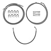 Fuel Line Kit 2011-2014 F150 Super Cab/Standard Bed EcoBoost [Braided Stainless]