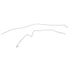 Intermediate Brake Line Kit 1998-2003 Ranger 4wd, Extended Cab/Short Bed [Stainless] - image 1
